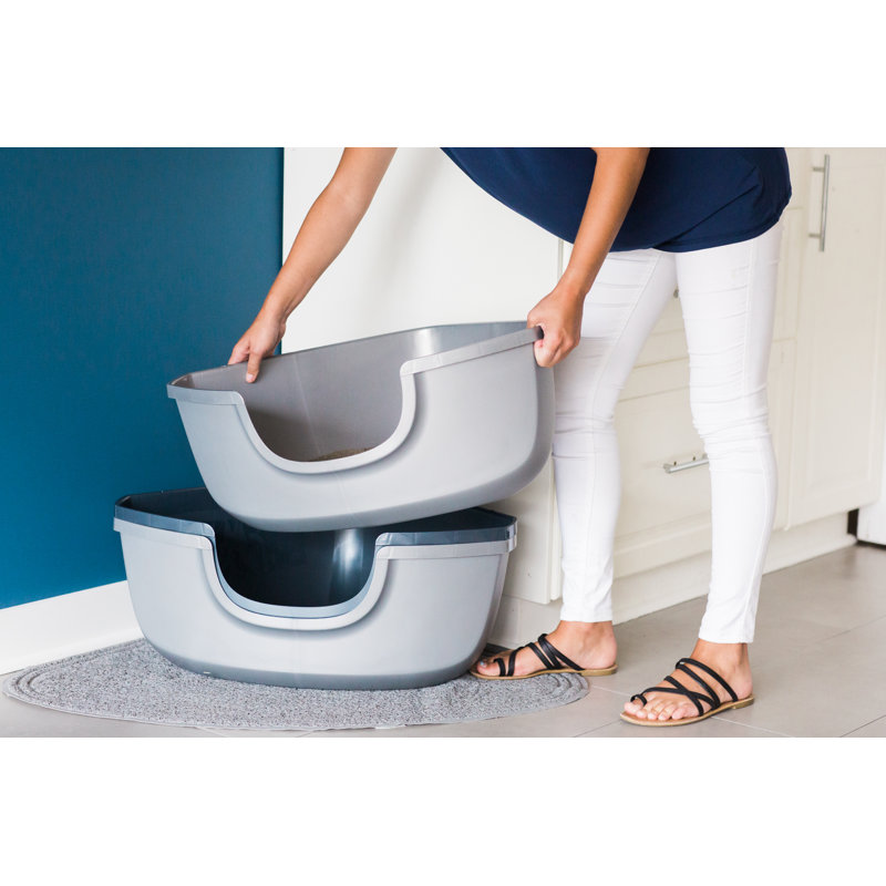 Petmate Corner Standard Litter Box & Reviews Wayfair